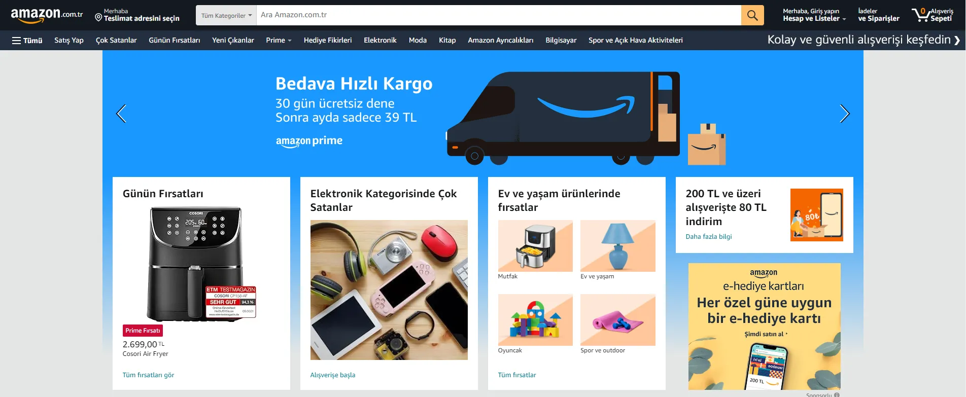 Para Kazanma Siteleri Amazon Türkiye