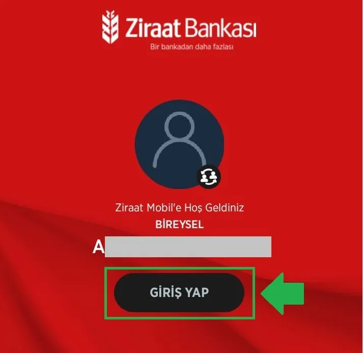 Ziraat Bankası Sanal Kart Oluşturma Giriş