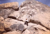 Conquering Fear: My First Outdoor Rock Climb in Joshua Tree