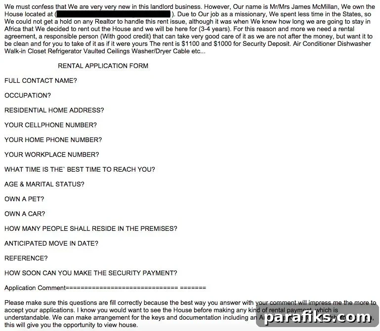 How can you tell a scam on Craigslist? fake house ads on craigslist