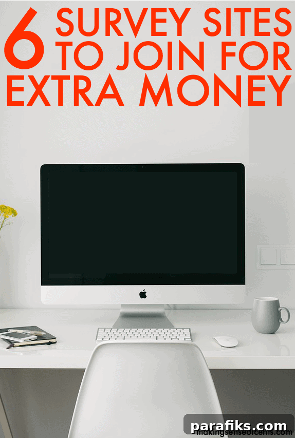 6 Survey Sites To Join For Extra Money