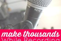 Earn Thousands Recording Voiceovers from Your Closet