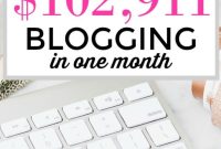 September Blog Earnings Report: How I Made $102,911