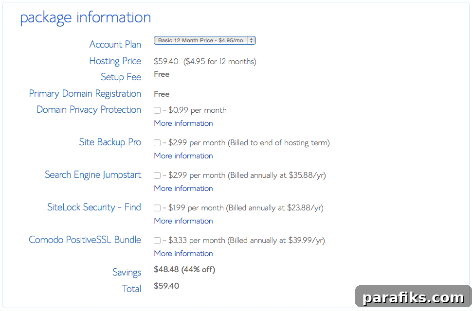 Start a Blog: Beginner’s Step-by-Step Guide to Launching Your Site 4 bluehost-pricing