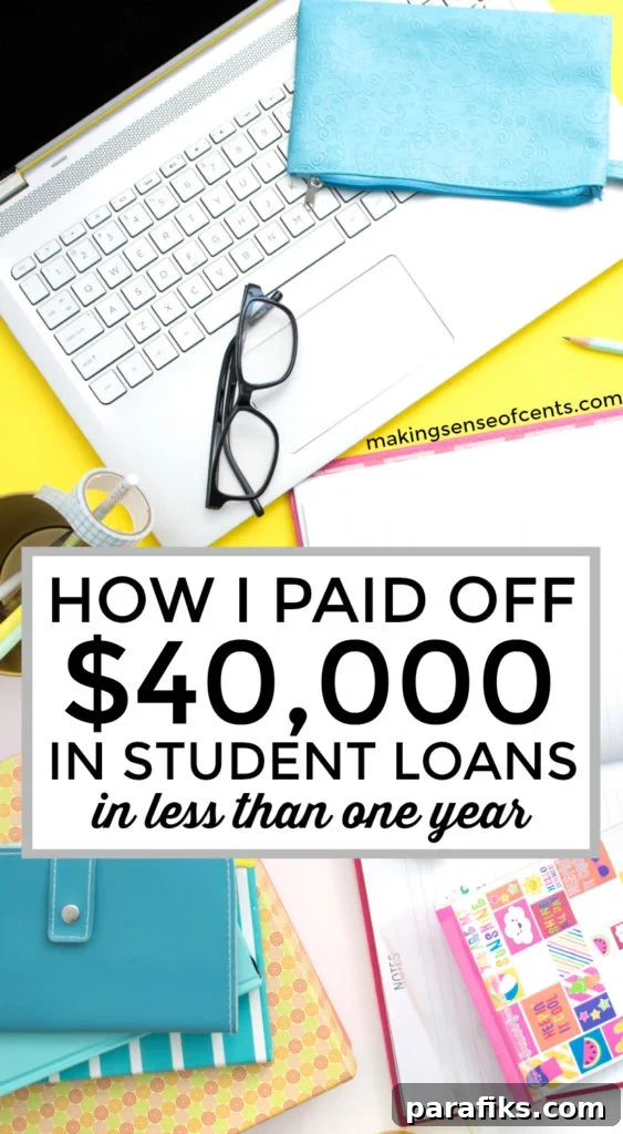 Want to learn how to pay off student loans? With my student loan repayment plan, I was able to pay off $40,000 in student loan debt in 7 months!