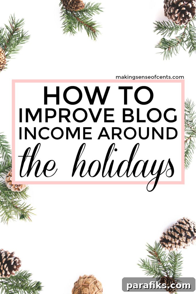 The holidays are a big time for shopping, which means it's also a great time for affiliate marketing!
