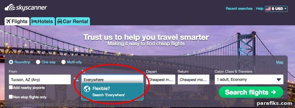 Skyscanner tips to get the best flight deals