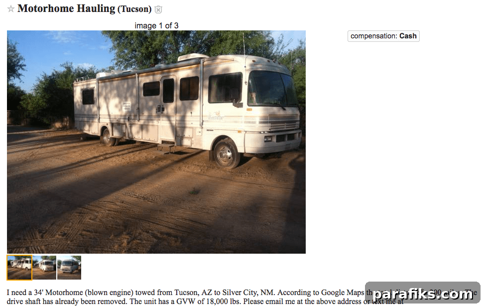 Craigslist job paying $200