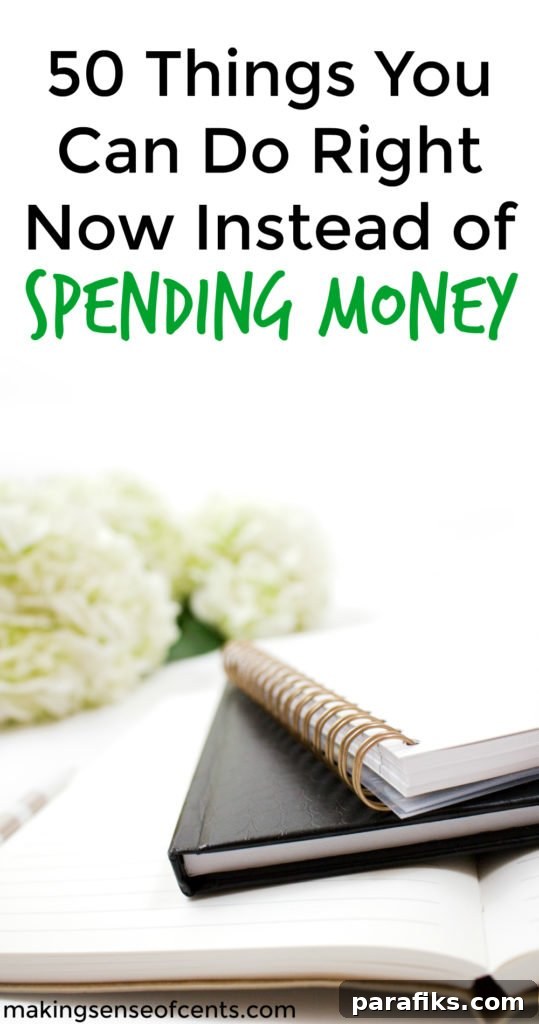 When many people are bored, usually they resort to spending money. However, with this list, you'll see that there are other things to do than just spending money!