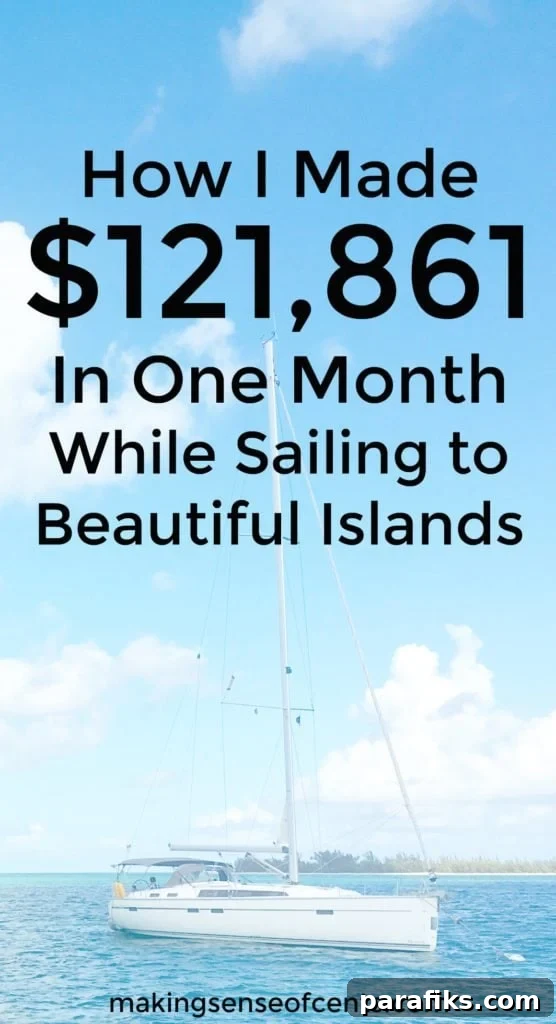 Here's how Michelle made over $120,000 in one month from her blog. She did this while on vacation for most of the month too!
