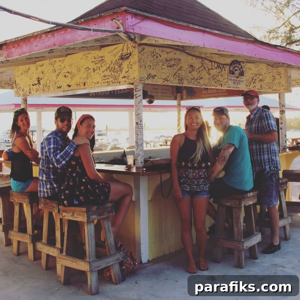 A small bar on Anegada