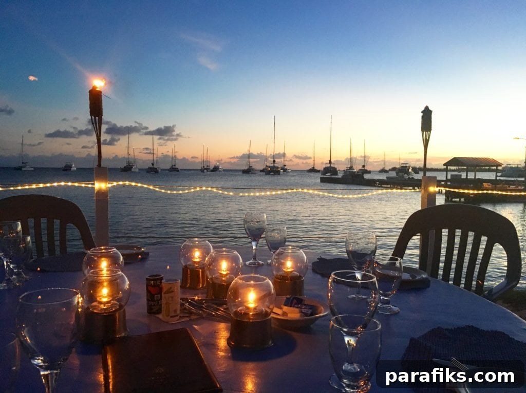 Dinner on Anegada