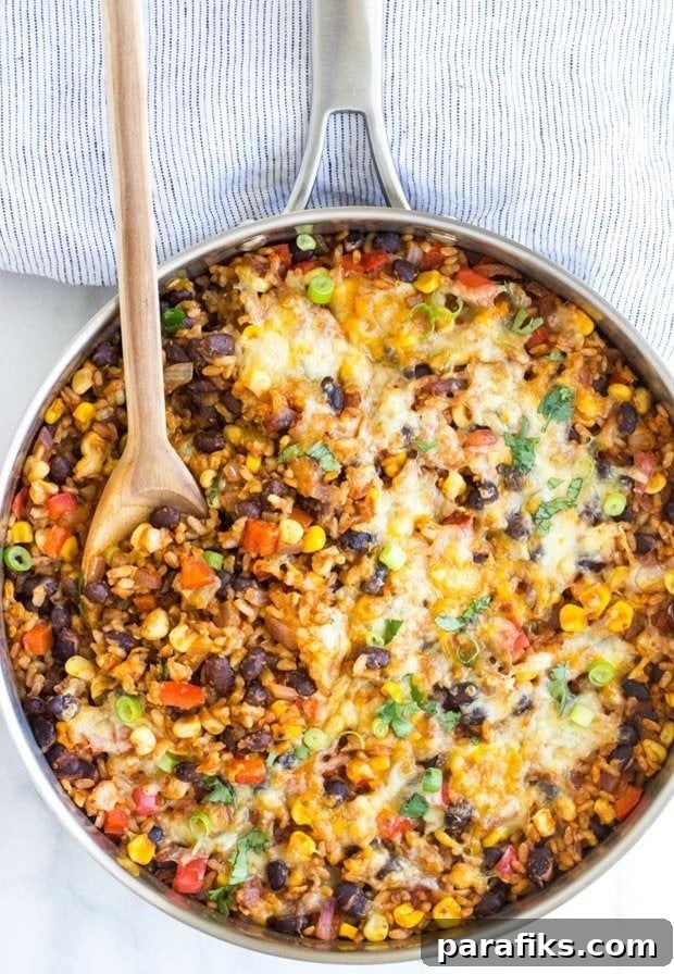10 Meatless Monday Recipes Worth Trying This Week 6 One Skillet Mexican Rice Casserole