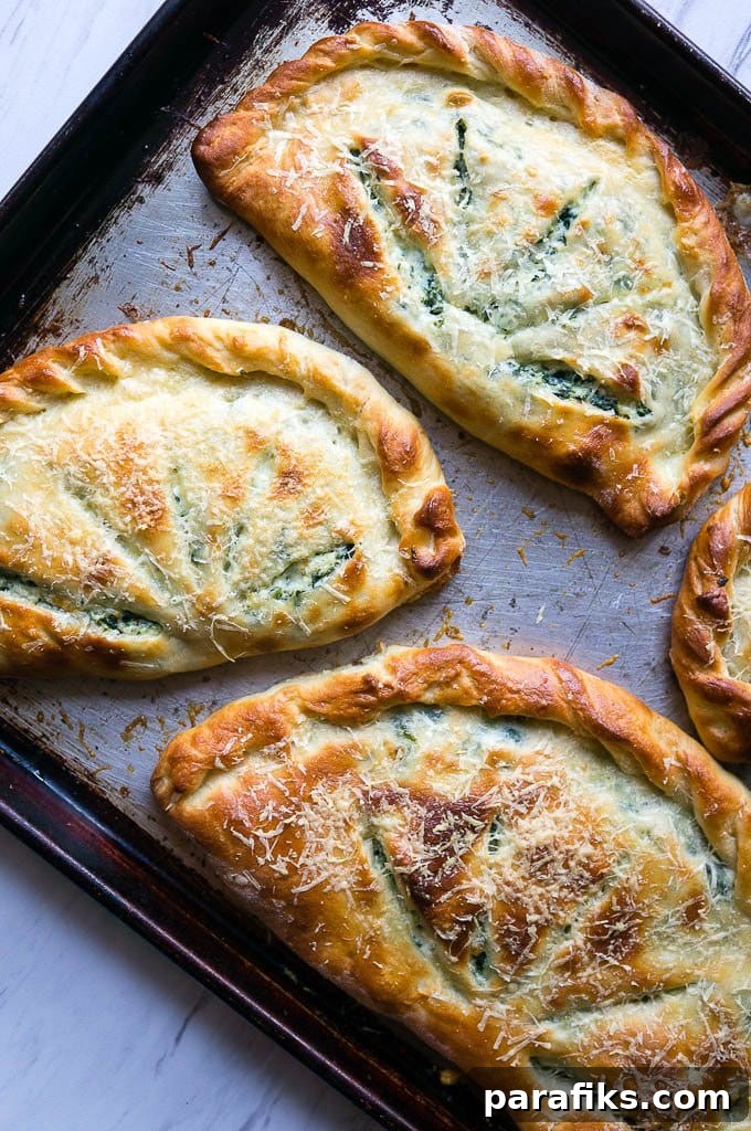 10 Meatless Monday Recipes Worth Trying This Week 8 Ricotta and Spinach Calzones