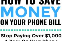 Slash Your Phone Bill: How to Stop Paying Over $1,000 a Year