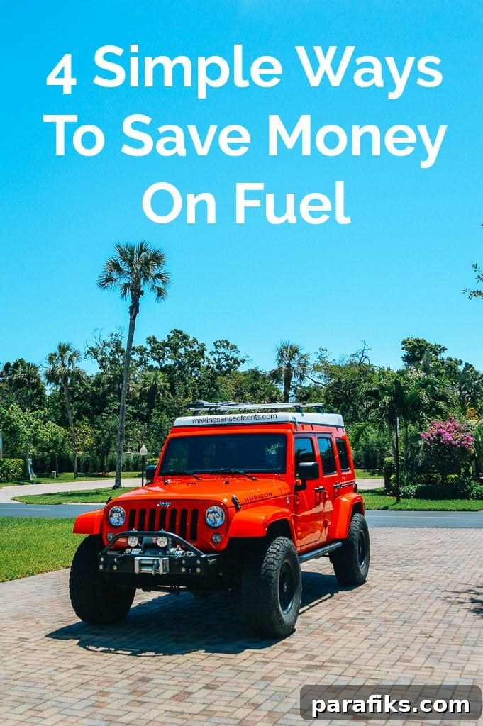 4 Practical Ways to Cut Your Fuel Costs Now 2 4 Simple Ways To Save Money On Fuel