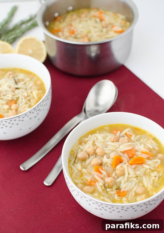 10 Cozy Fall Dinner Recipes to Refresh Your Meal Plan 8 Lemon Chickpea Orzo Soup