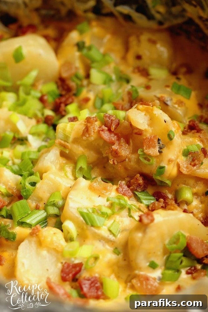 Slow Cooker Loaded Potatoes