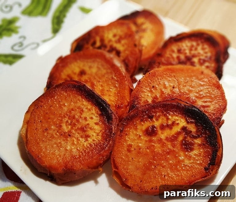 Caramelized Sweet Potatoes Yams