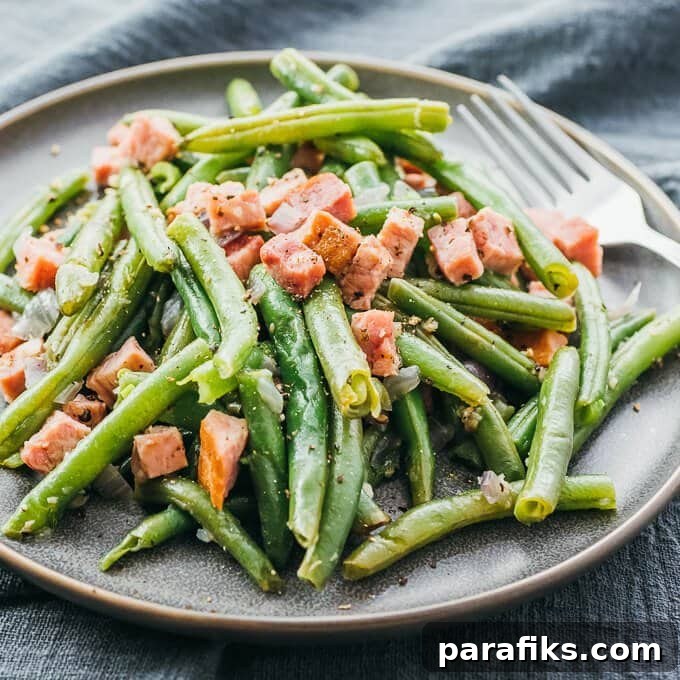 Instant Pot Green Beans With Ham