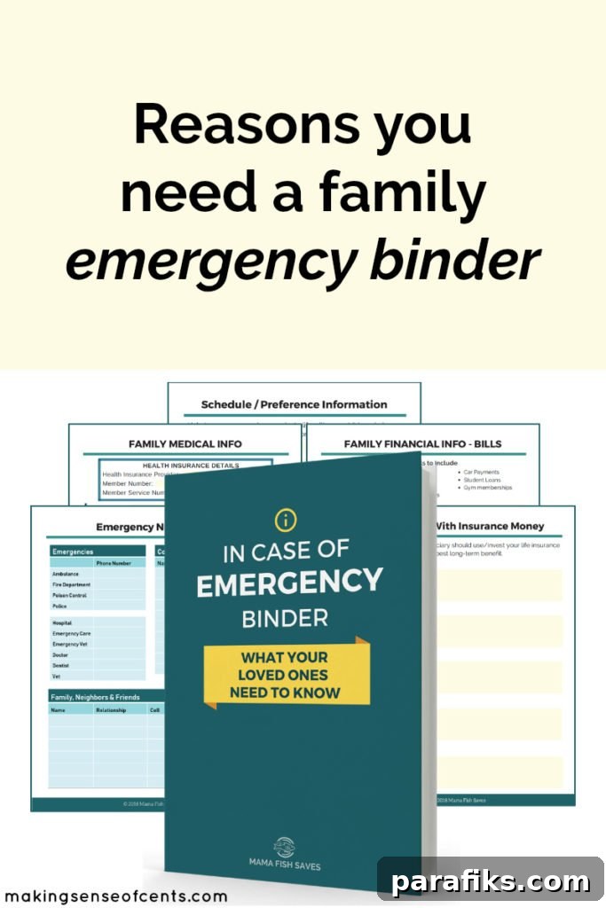 Answers to 7 Common Questions About Family Emergency Binders #FamilyEmergencyBinders #EmergencyBinders