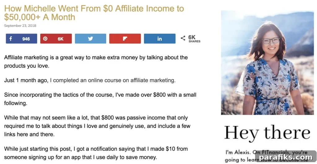 How I Earned $1M from My First Course Without a Big Launch 4 How Michelle Went From $0 Affiliate Income to $50,000+ A Month