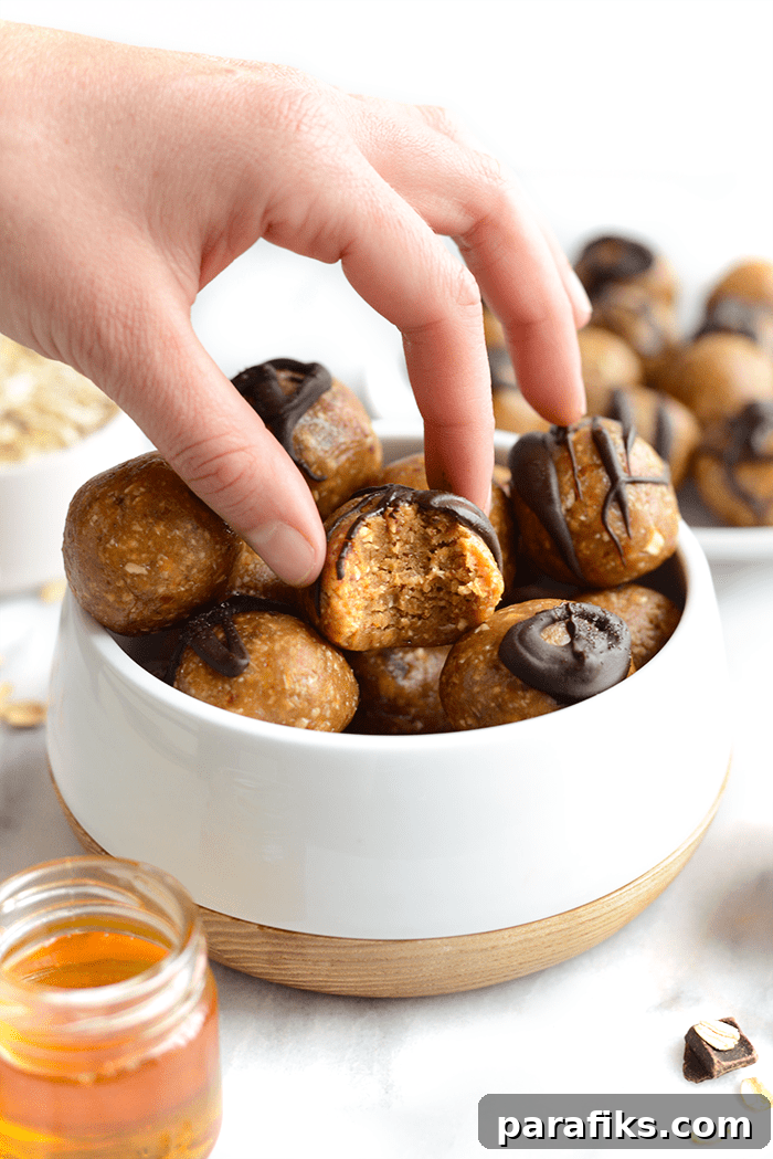 10 Quick Road Trip Snack Recipes for Traveling Foodies 6 Peanut butter energy balls