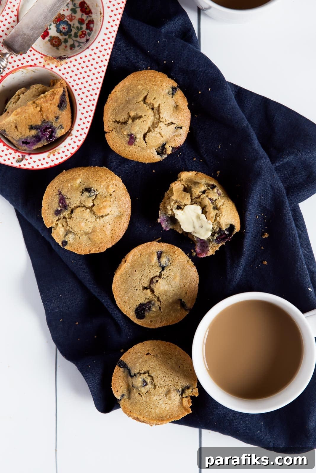 10 Quick Road Trip Snack Recipes for Traveling Foodies 8 Blueberry oatmeal muffins