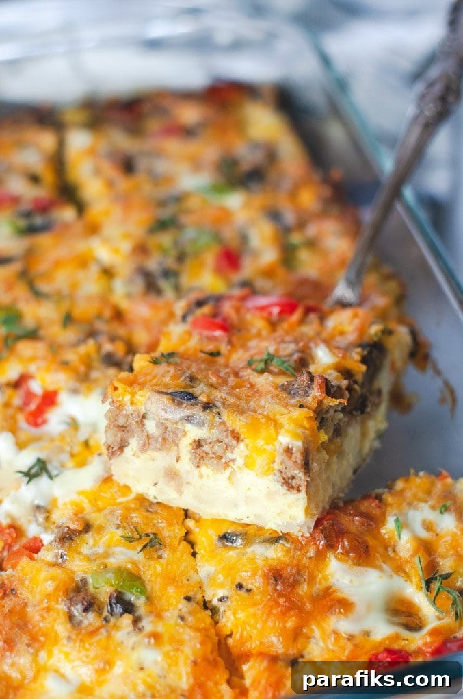Vegetarian Breakfast Casserole