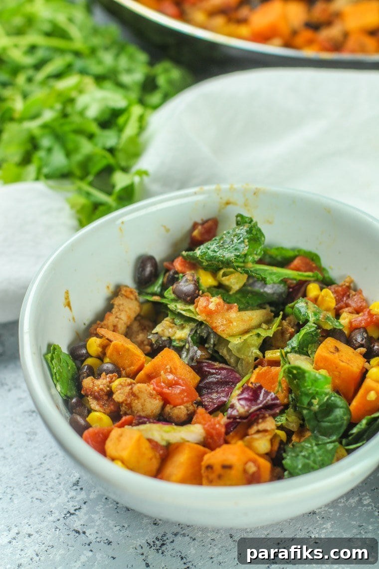 Rainbow Ground Turkey skillet