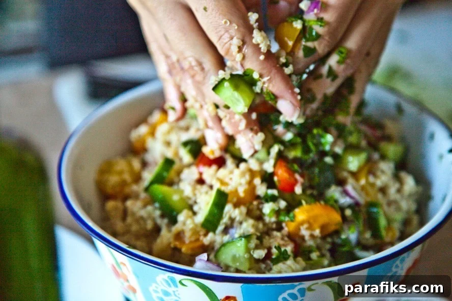 10 Tasty Camping Meal Ideas for Quick Outdoor Cooking 9 Quinoa Tabouli