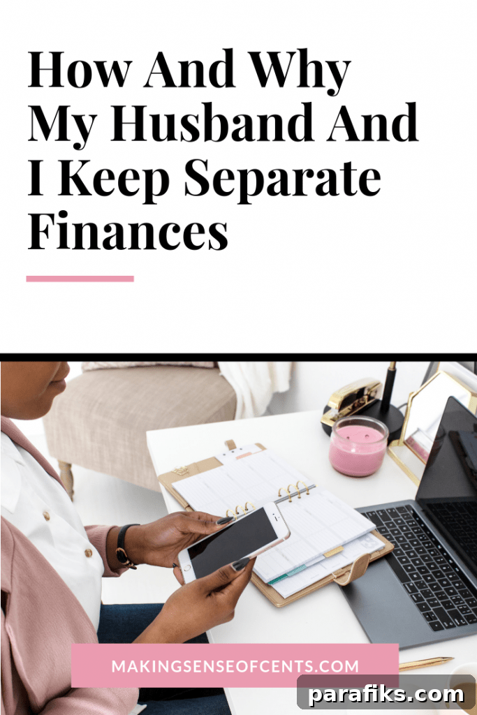 How And Why My Husband And I Keep Separate Finances #manageyourmoney #marriagemoney