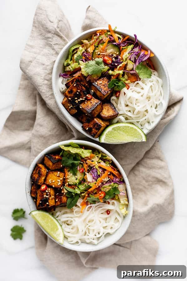 10 Flavorful Bowl Recipes You'll Love 8 Vietnamese Noodle Bowl with Lemongrass Tofu