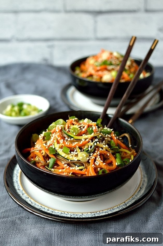 10 Flavorful Bowl Recipes You'll Love 10 Spiralized Vegetable Noodle Bowl