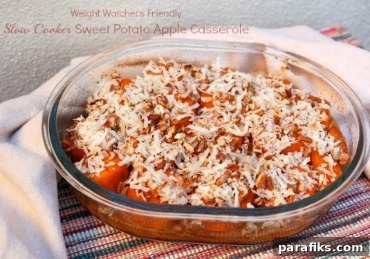 Sweet potato apple casserole