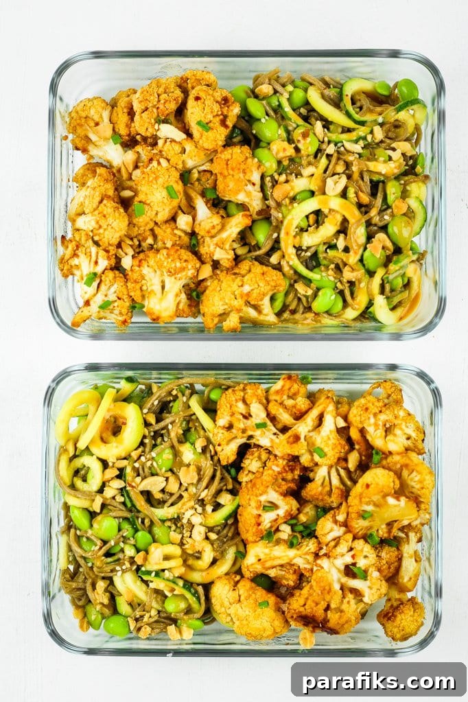 Thai Peanut Cauliflower