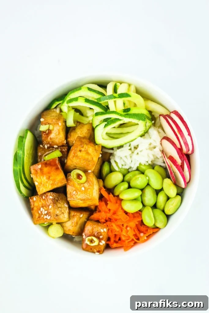 Tofu Poke Bowl