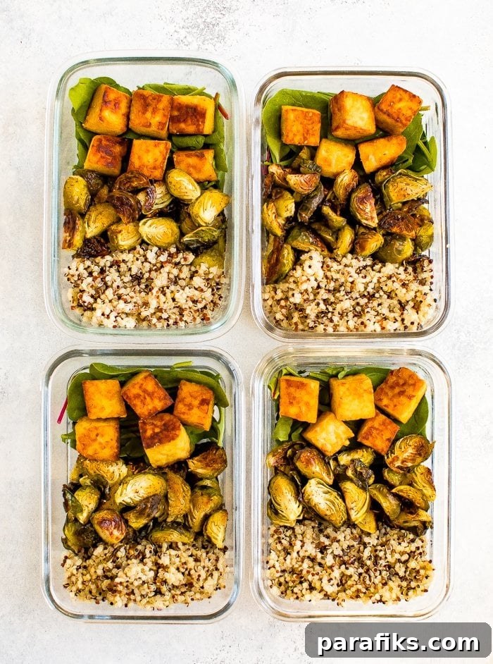 Maple Mustard Tempeh Bowls