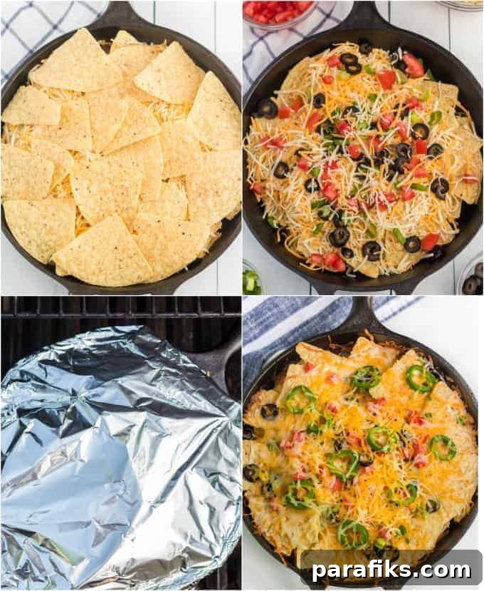 Campfire nachos