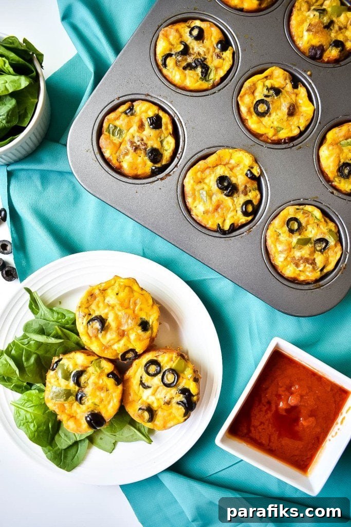 10 Breakfast Meal Prep Ideas to Brighten Your Mornings 11 Sausage Pizza Breakfast Muffins