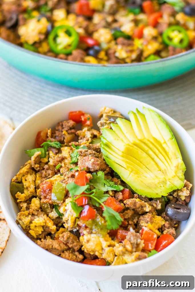 10 Breakfast Meal Prep Ideas to Brighten Your Mornings 10 Taco Breakfast Scramble