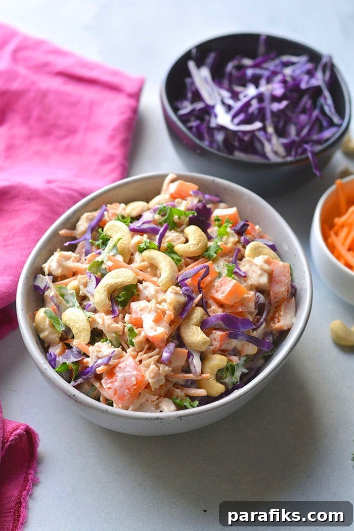 13 Salad Meal Prep Ideas to Save Time and Money 12 Cashew Chicken Salad