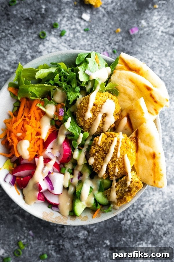 13 Salad Meal Prep Ideas to Save Time and Money 13 Falafel Salad Bowls
