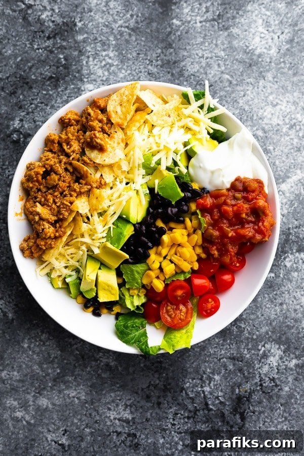 13 Salad Meal Prep Ideas to Save Time and Money 14 Healthy Taco Bowls