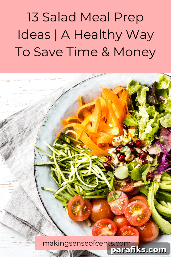 13 Salad Meal Prep Ideas to Save Time and Money 15 13 Salad Meal Prep Ideas