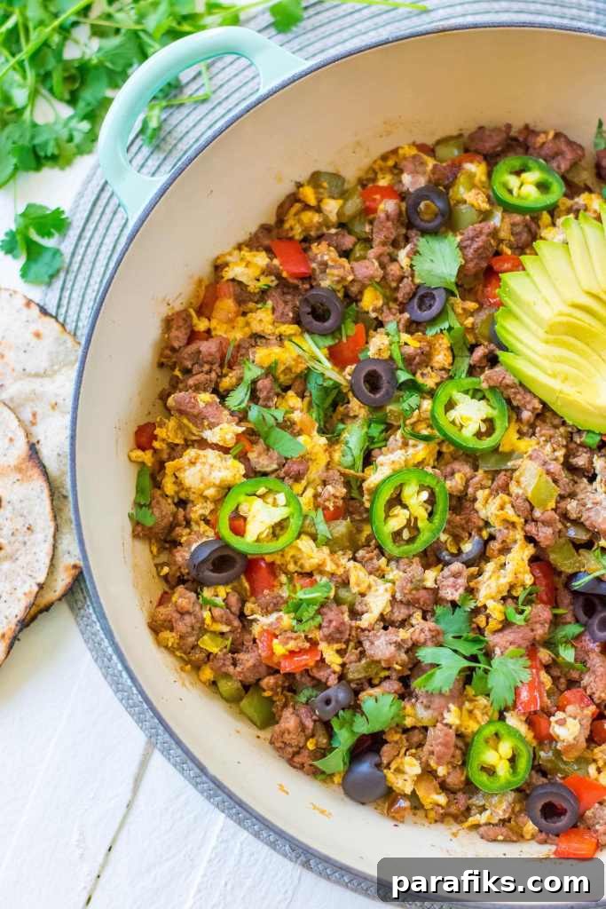 Meal Prep Taco Breakfast Scramble