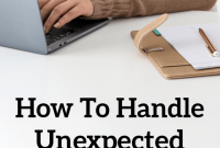 Handling Unexpected Financial Emergencies: A Practical Action Plan