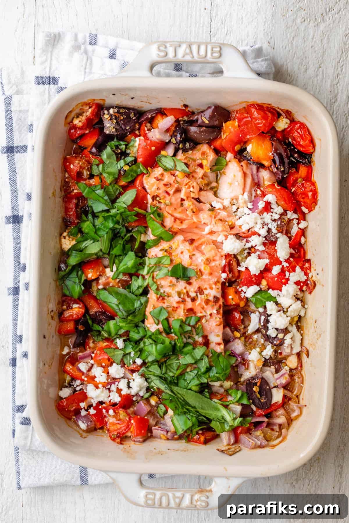 17 Summer Dinner Ideas: Quick, Light & Delicious Recipes 11 Baked feta salmon