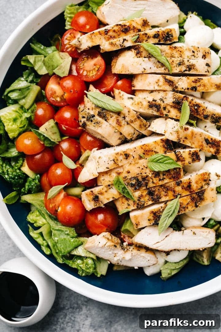 17 Summer Dinner Ideas: Quick, Light & Delicious Recipes 18 Chicken Caprese salad