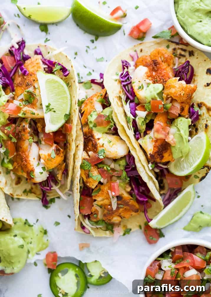 17 Summer Dinner Ideas: Quick, Light & Delicious Recipes 3 Baja fish tacos with avocado crema